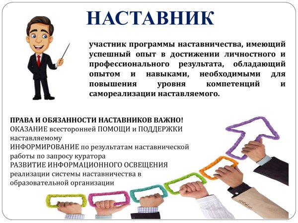Цели наставничества