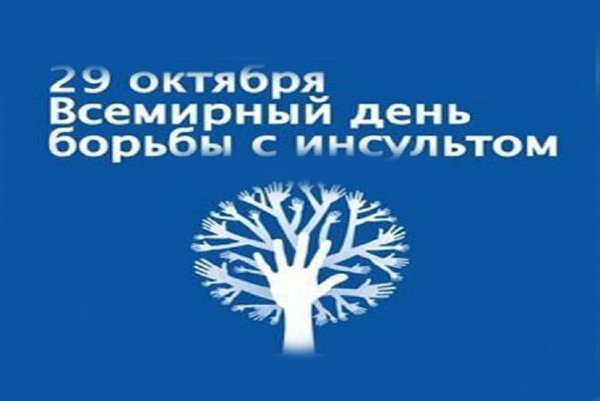 29 Октября праздники Всемирный день борьбы с инсультом