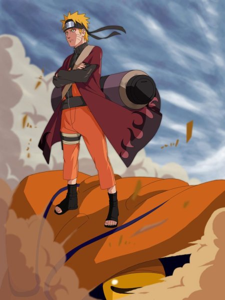 Наруто Узумаки боевой