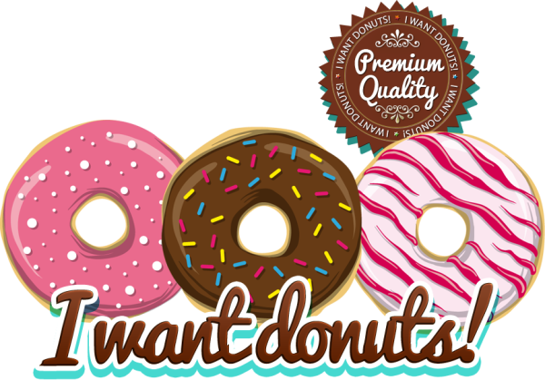 Кофе и пончик