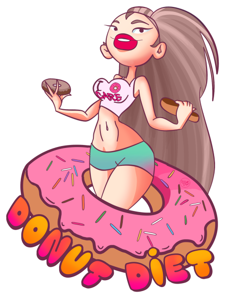 Похудение мультяшки