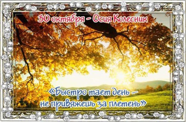 Народный календарь Осия Колесник