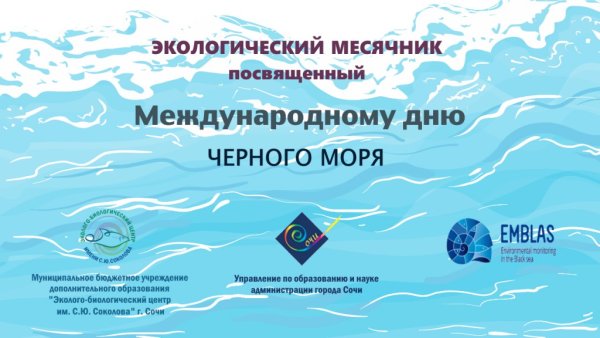 Международный день черного моря 2020