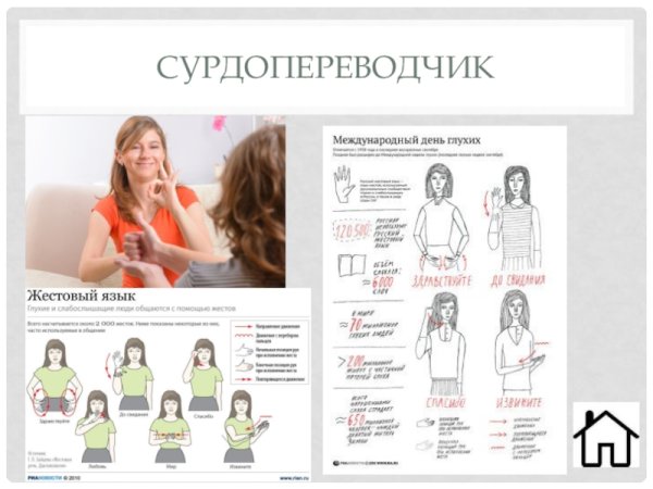 Сурдопереводчик профессия