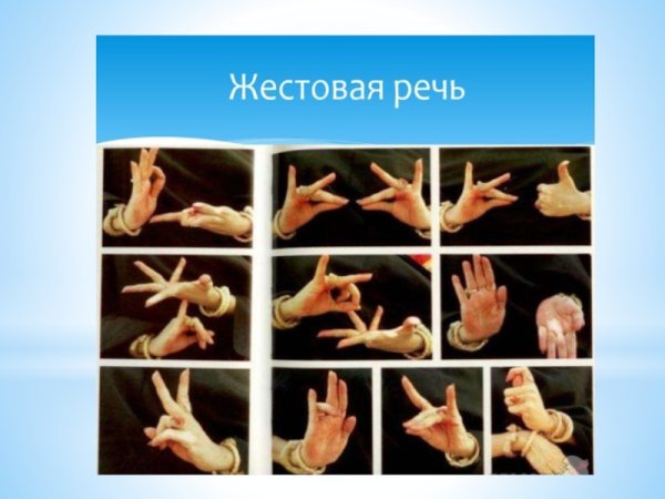 Сурдопереводчик для презентации