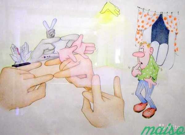 Глухие рисунок