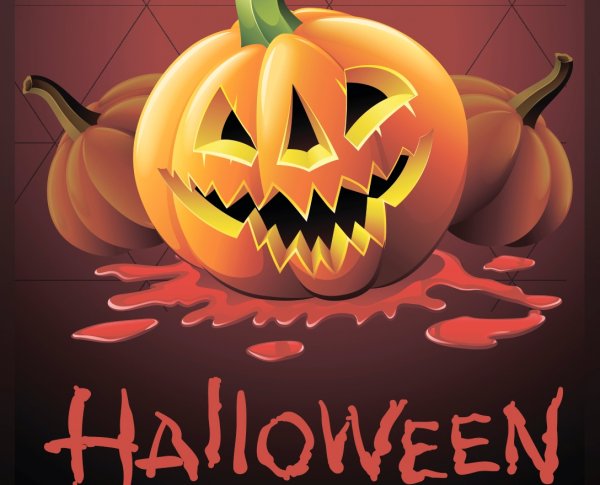 Плакат на Хэллоуин