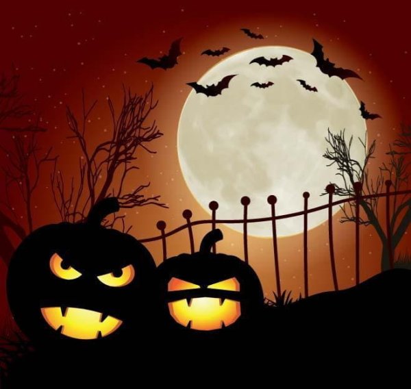 Плакат на Хэллоуин