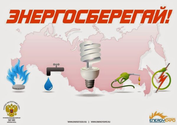 Плакат по экономии энергоресурсов