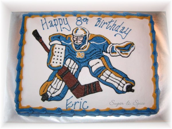 С днём рождения хоккеиста вратаря