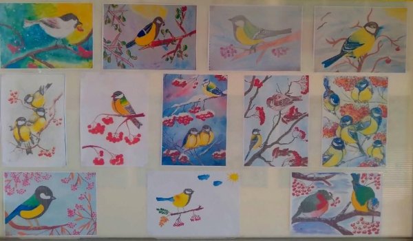 День красной рябины и прилетевших синиц 31 октября