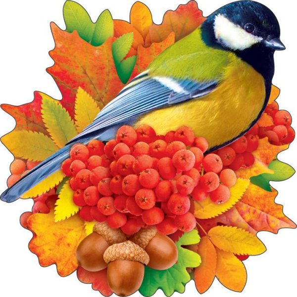 Осенние птицы для украшения