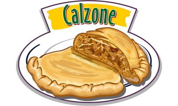 Кальцоне рисунок