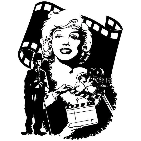 Плакаты День просмотра черно-белого фильма (52 фото)