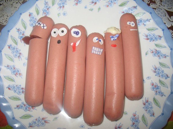 Две сардельки