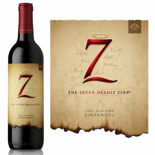 Вино Zinfandel Seven Deadly sins