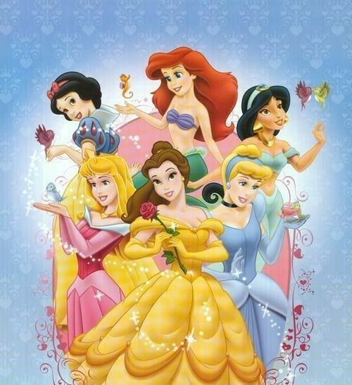 Уолт Дисней. Принцесса: Белоснежка, Белль, Аврора