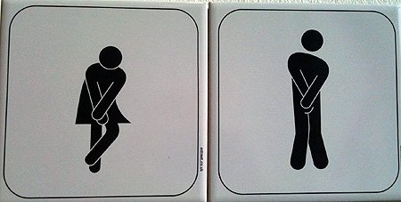 Похабные рисунки в туалетах