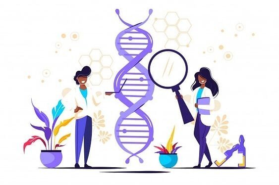 ДНК управляют человеком рисунок