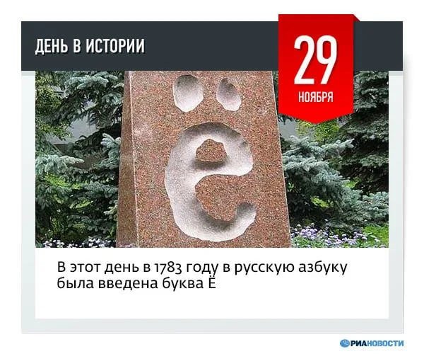 День буквы ё