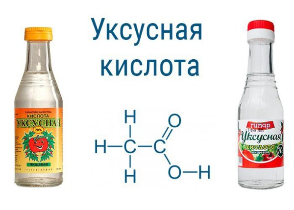 Раствор уксусной кислоты формула