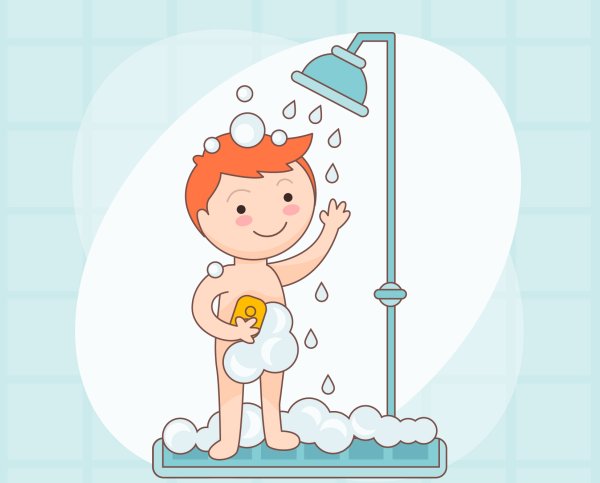 Душ для дошкольников