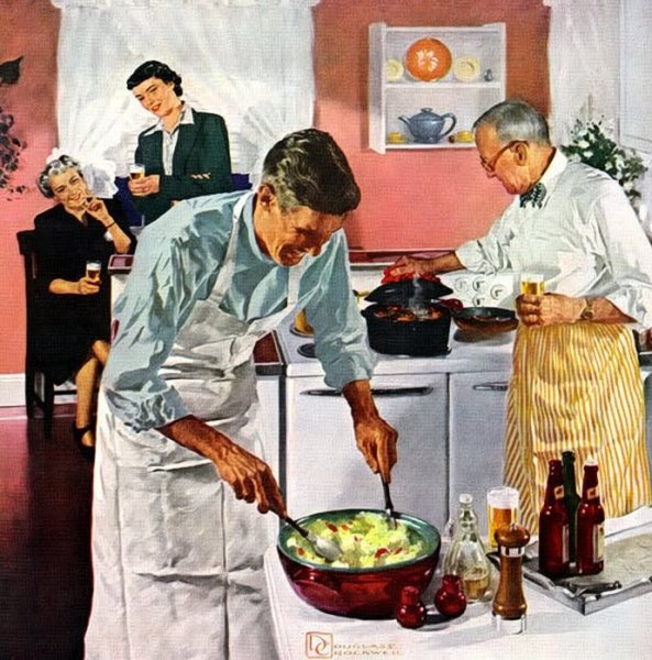 Повар в Советской живописи