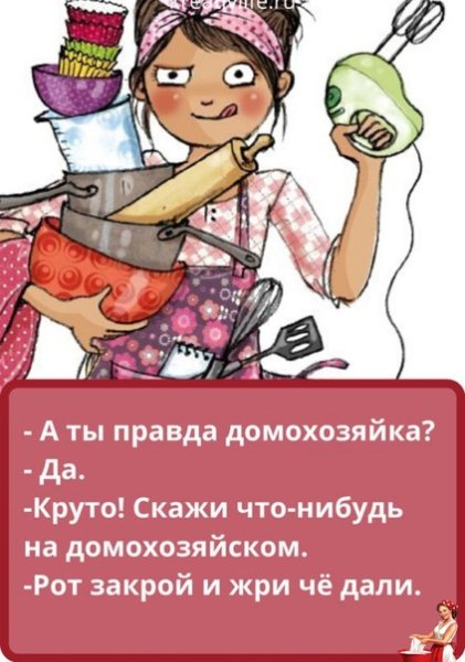 Шутки про домохозяек