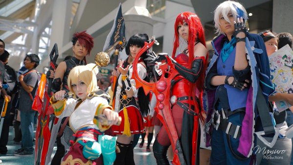 Сходка косплееров аниме