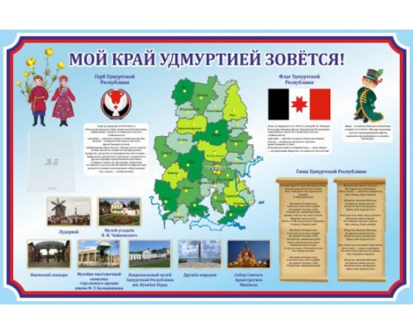 Плакат Удмуртия