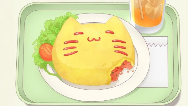 Омлет омурайсу аниме