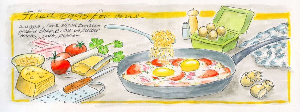 Рисунок любимое блюдо