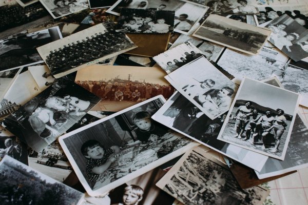 Старая фотокарточка