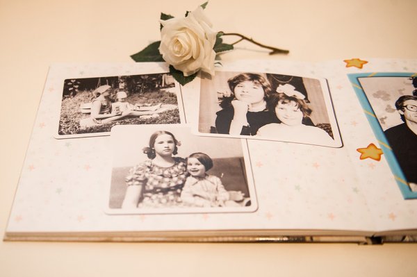 Старый альбом для фотографий