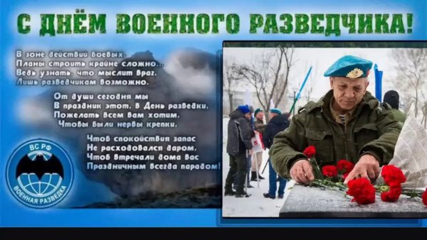 День военной разведки поздравления