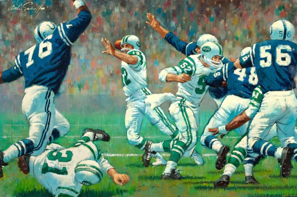 Американский футбол Постер