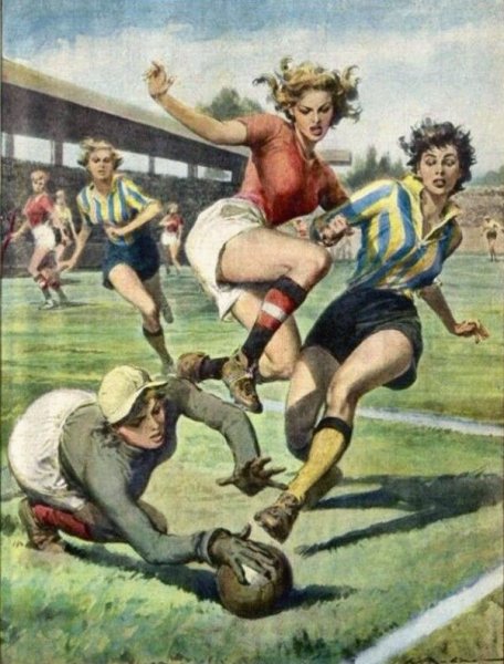 Старые футбольные плакаты