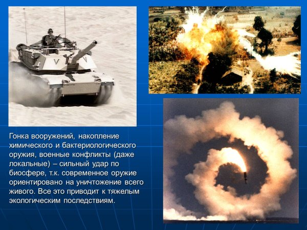 Экологические проблемы войны