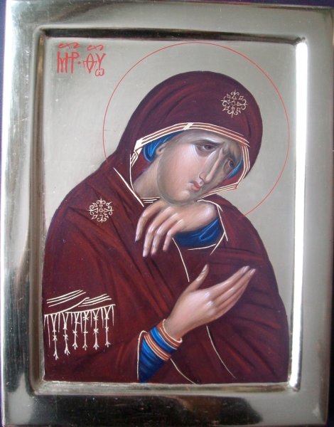 Икона Божья Матерь Скорбящая