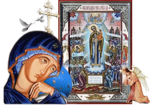 Тропарь Скорбящей иконы Божией матери