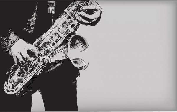 Фон для афиши джаз