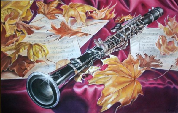 Кларнет цветы