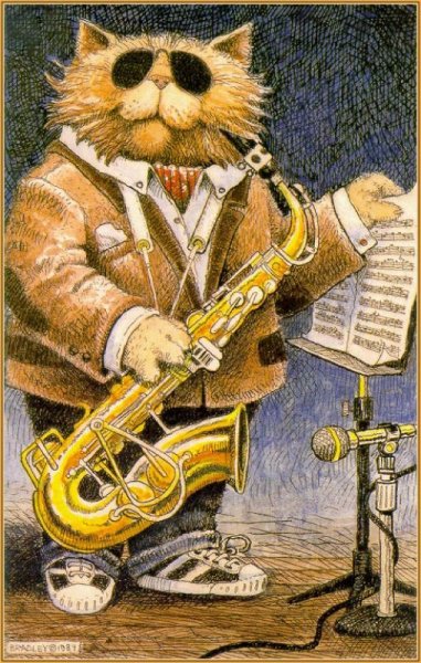 С днём рождения саксофонист