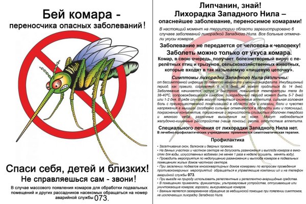 Малярия памятка