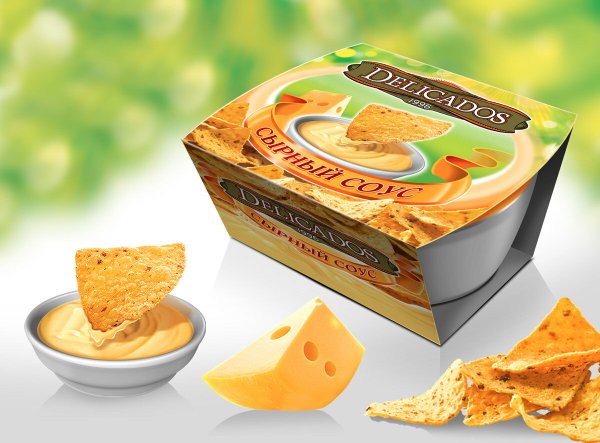 Начос в упаковке