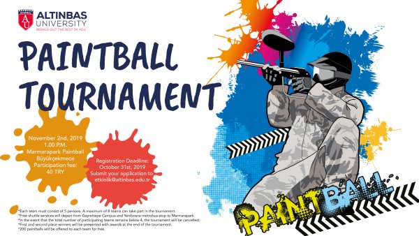 Приглашение на пейнтбол