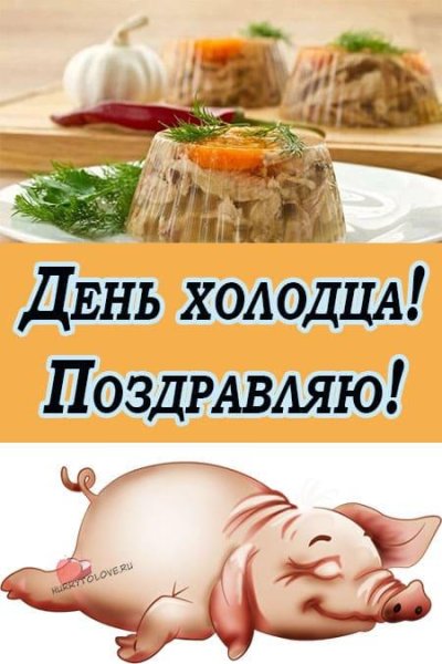 С днем холодца открытка