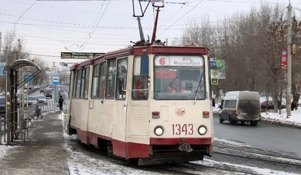 Трамвай Челябинск 1343