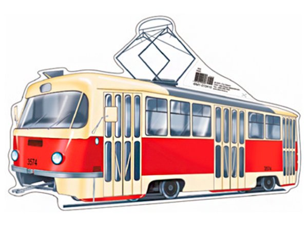 Трамвай для дошкольников