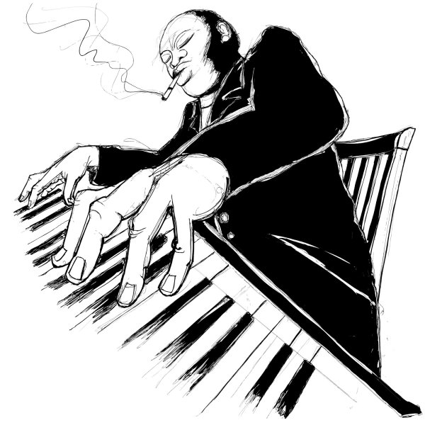 Пианист Графика